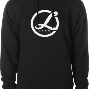 Lami Standard Unisex Midweight Hoodie Black - Closeout