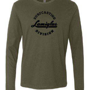 Military Green Surfcasting Division Long Sleeve - Closeout