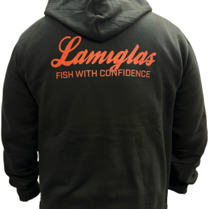 Fish With Confidence Black & Orange Hoody