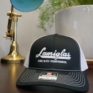 Lamiglas Fish With Confidence Trucker Hat - Black & White