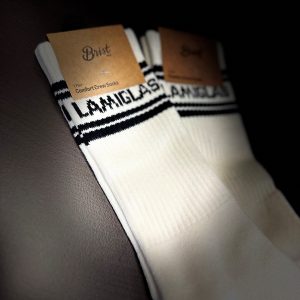 Legacy Crew Sock ?C Cream/Black